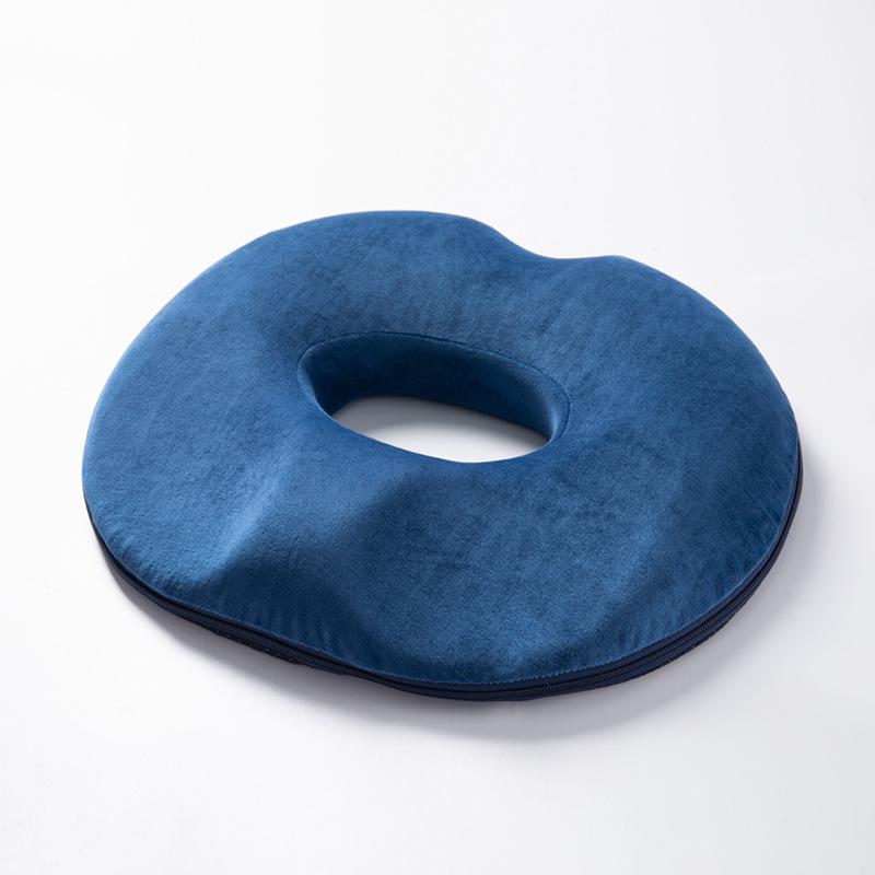 Ergonomic Hemorrhoid Relief Cushion: Breathable, Hollow Design for Pregnancy & Postpartum Comfort