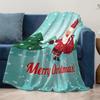 Soft Fluffy Throw Blanket Cozy Warm Sherpa Fleece Blanket Decorative Bedspread Couch Cover Gift Holiday Home Decor Christmas