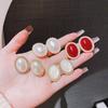 Silver Needle Retro Simple Pearl Earrings - Elegant and Sophisticated Ear Stud Design - Women's Ear Jewelry