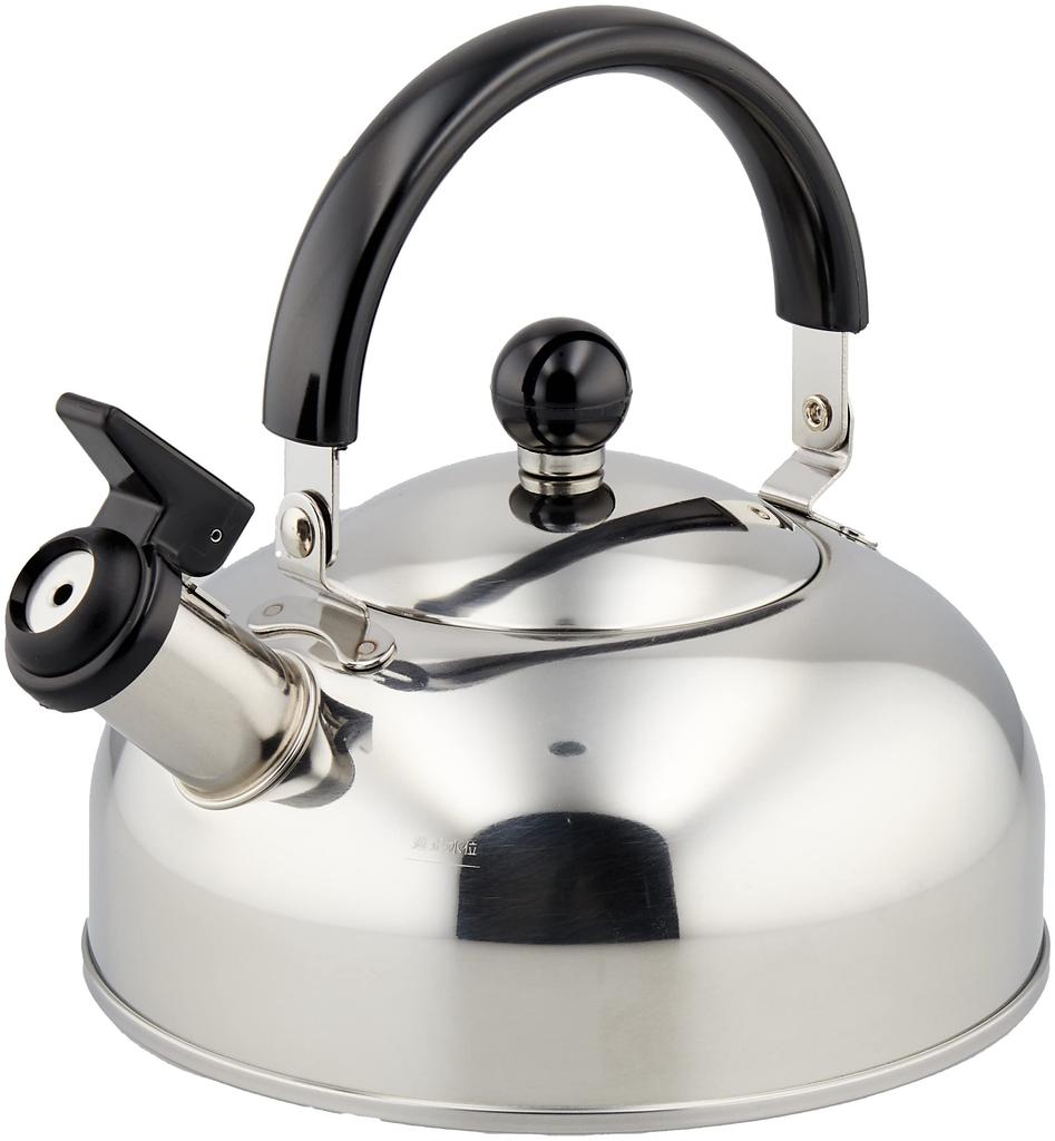 Tamahashi Excellent Chef Whistling Kettle EX-115, Silver, 1.5L