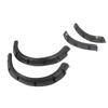 Golf Cart Wheel Flares Impact Resistant ABS Plastic Front Rear Golf Cart Tire Flares Set for RXV 2008‑2015 Golf Cart