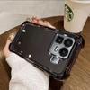 For Infinix Note 60 Pro Case Luxury Soft Plating Clear Four-corner Bracket Protection Phone Case For Infinix Note 60 60Pro Shell