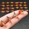 Fliegenfischen Fliegen 18 Stück - 2 Boxen Bundle 2 verschiedene Stile Nassfliegen Köder zum Fangen von Fischen wie Forelle/Barsch etc. in Süßwasser