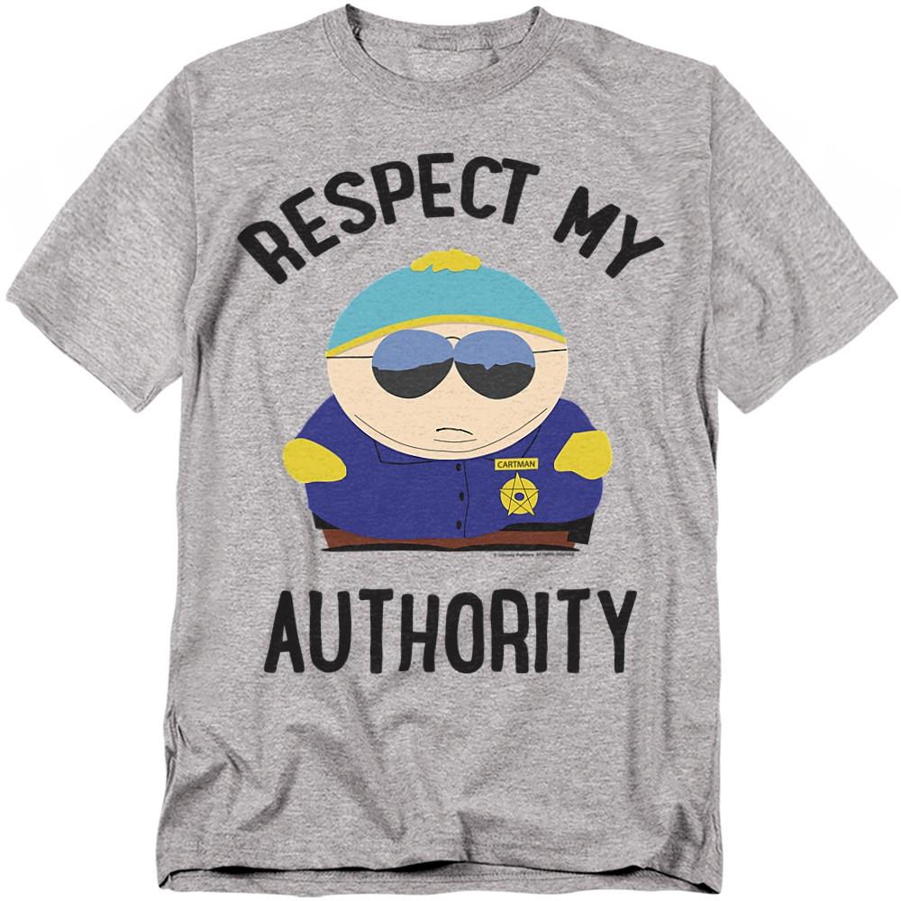 South Park Respect T-Shirt S-5XL Athletic Heather XXL