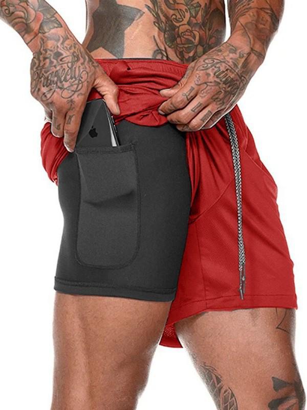 Shorts d'entraînement pour hommes respirants à séchage rapide transfrontaliers - Édition été 2025