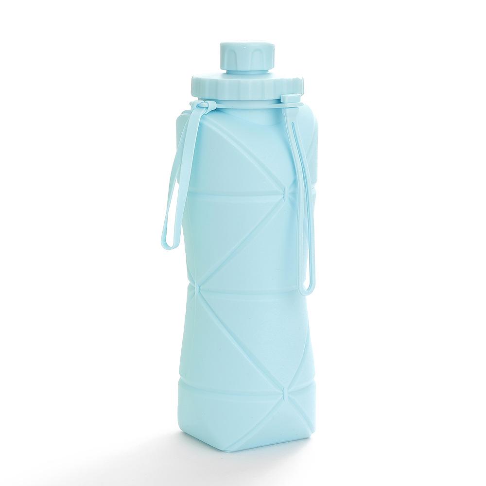 Silicone Collapsible Large-Capacity Travel Water Bottle – Portable, Heat-Resistant, Food-Grade Folding Sports Cup