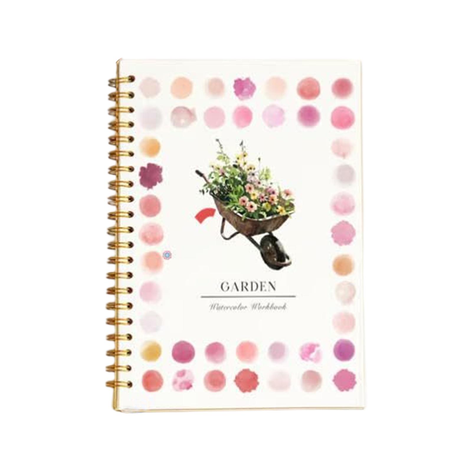 

Watercolor For Beginners, Beginner-Friendly Coloring Book One Size