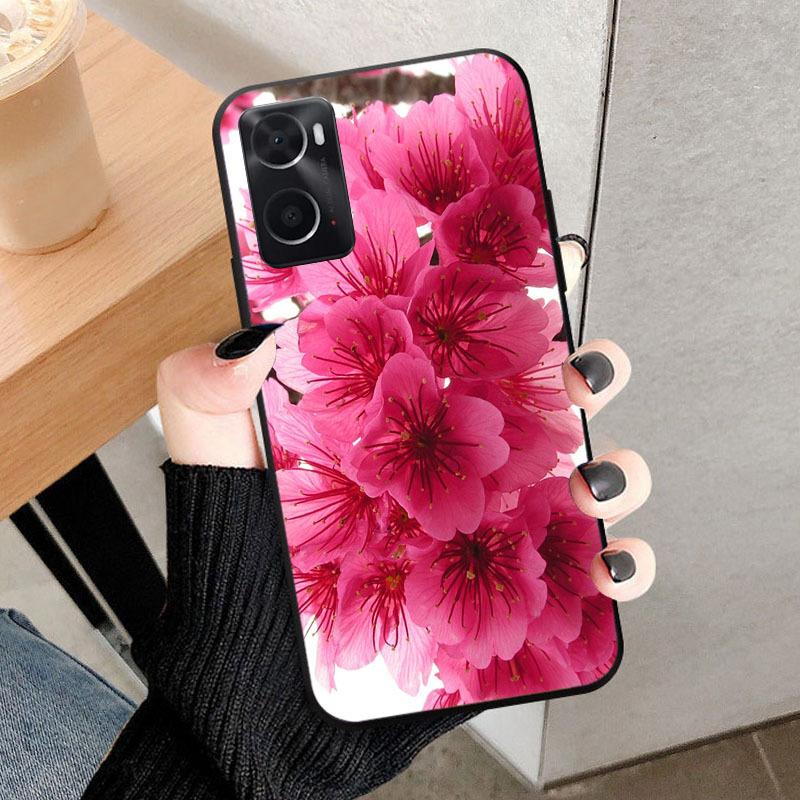 Luxury TPU Phone Case For OPPO A36 A76 A96 4G Silicone Protective Soft Back Cover Fundas For Realme 9i 4G Shockproof Back Cover