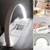 LED Half Moon Fill Light U-Shaped Desk Work Lighting 39CM Makeup Specific Table Lamp for Salon Nail Tattoos Eyebrows Beauty