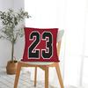 Cosplay Costume Basketball Number 24 23 8 Square Pillow Case  Cushion Cover Funny Throw Pillow Case Cover for Seat 40x40cm