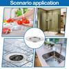 1pc Heavy-duty Cast Iron Mesh Filters – Ideal for Use in Showers, Bathtubs, Sinks, and for Collecting Hair.