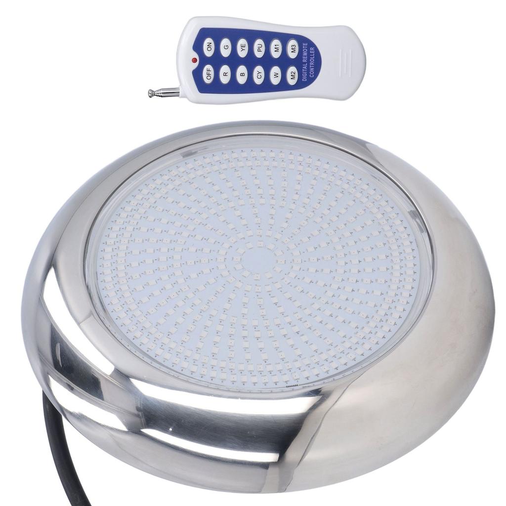 35W 468LED Swimming Pool Lamp RGBW Remote Control Pond Light AC12V IP68 Waterproof Landscape