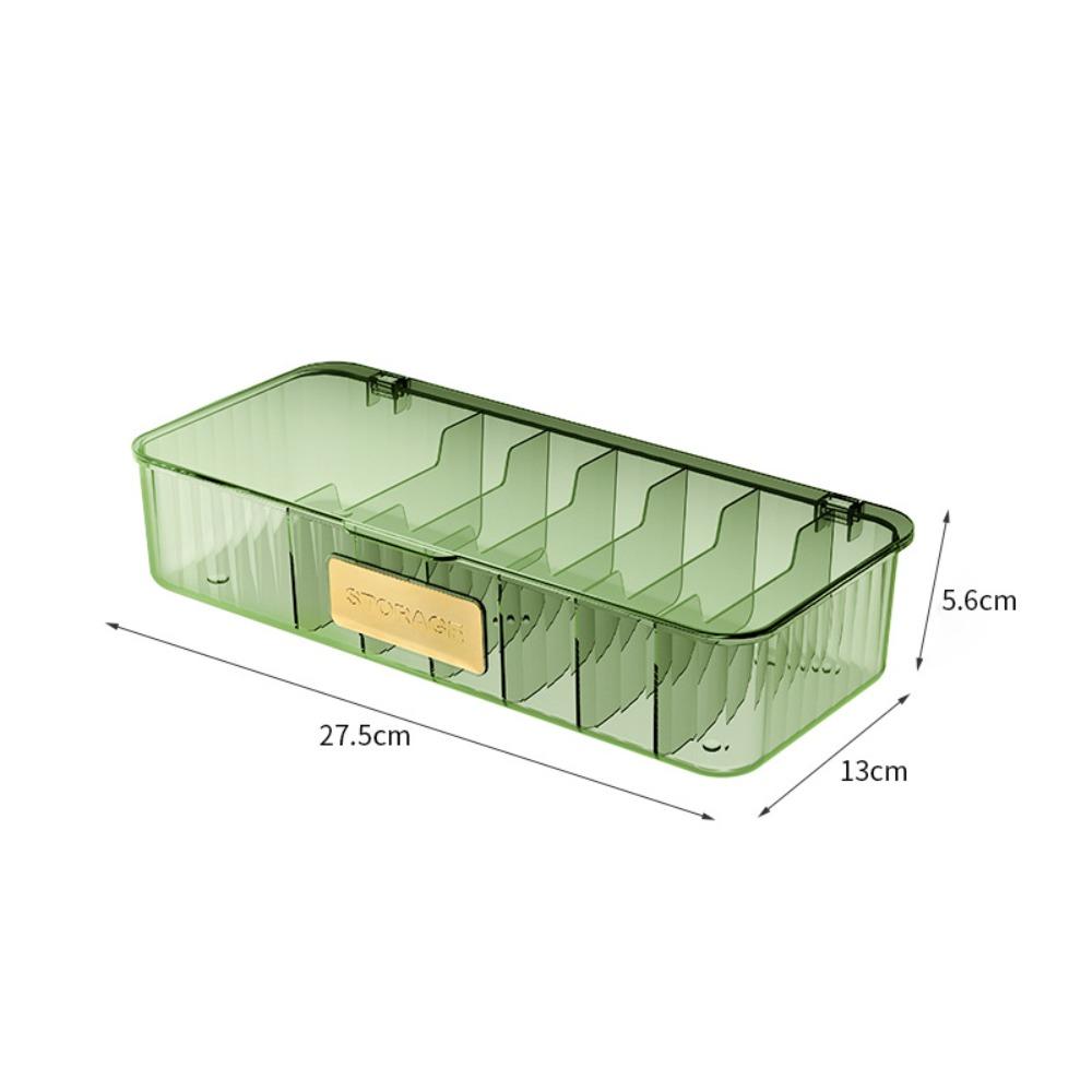 Plastic Cable Storage Box with Lid Charger Organizer New Data Line Box  Desktop Management