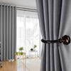 Metal Curtain Tiebacks, 2Pack  Holders for Secure and Neat Drapery Display