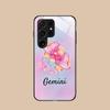 Zodiac Sign Gemini Mobile Phone Case for Samsung Galaxy A56 55 54 53 52 51 36 35 34 23 16 15 5G Glass Colorful Cover Cover