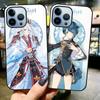 Husă de telefon Genshin Impact pentru Iphone 14 13 11 12 Pro Max Mini Xs Xr X 7 8 6s Plus Se 2022 Husă din sticlă securizată de protecție din spate