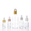 10ml Clear Glass Essential Oil Bottle with Dropper and 30ml Serum Decanting Bottle, Empty for Cosmetic Samples
