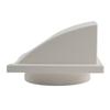 ABS Exhaust Hood ABS Exterior Wall Ventilation Grille Efficient Airflow Control Flange And Filter Design Convenient Insertion