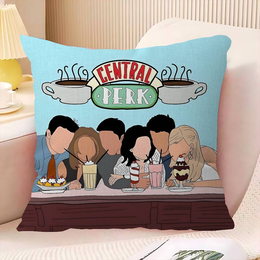 Sitcom TV Friends Pillow Gift Home Office Decoration Bedroom Sofa Car Cushion Cover case x