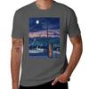 Night Sky TShirt Casual Simple Design Short Sleeve Shirt