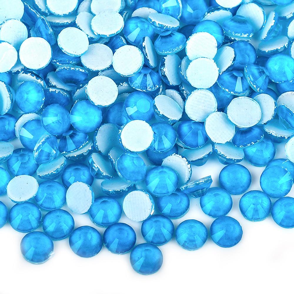 Weichen Imitation Austrian Hot Diamond, Neon Fluorescent Mocha Rubber Bottom Drill, Glass Crystal Sticker Diamond Nail Art Diy Clothing Accessories