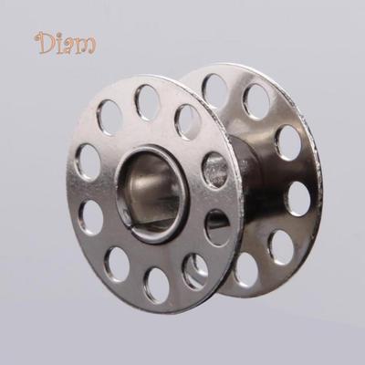 Lachepper 20Pcs Useful Bobbins Sewing Machine Metal Spools Home Handwork  Tool Accessories