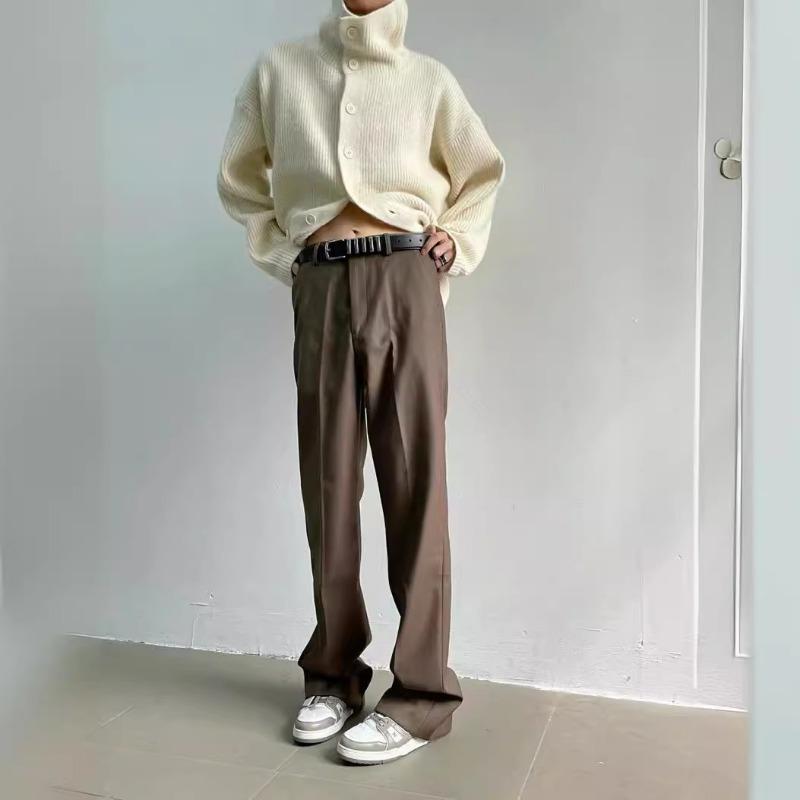 New Simple Pit Strip Single-breasted Loose Lazy Wind Knitted Jacket for Women's Large-size Knitted Cardigan for Women