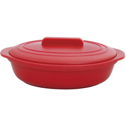 VIV Breakfast Silicone Steamer, 680ml, Red, 59987