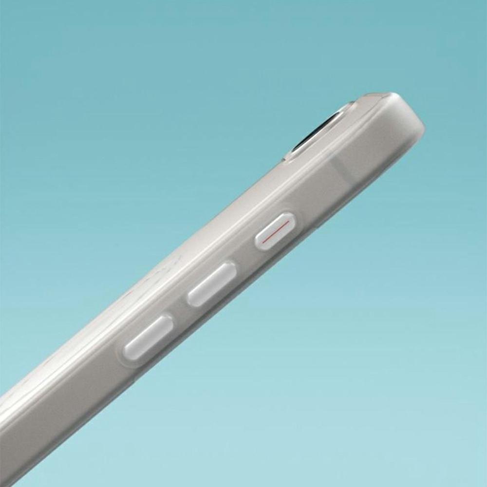 For iPhone 16e Case Compatible with MagSafe Corrugated Texture Hard PC Phone Cover