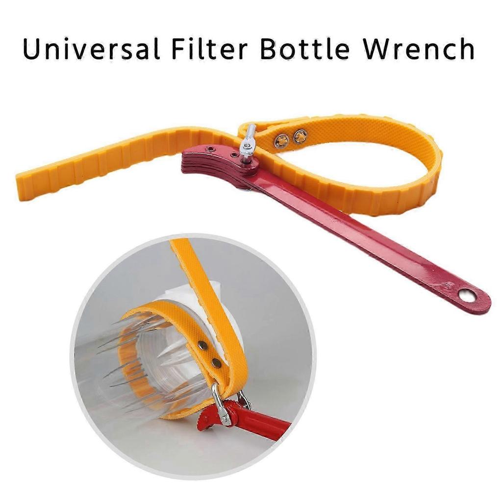 Universeller Filterflaschenschlüssel für Wasserfilter Anti-Rutsch-Gürtel Universalschlüssel Entfernen 10 Zoll 20 I