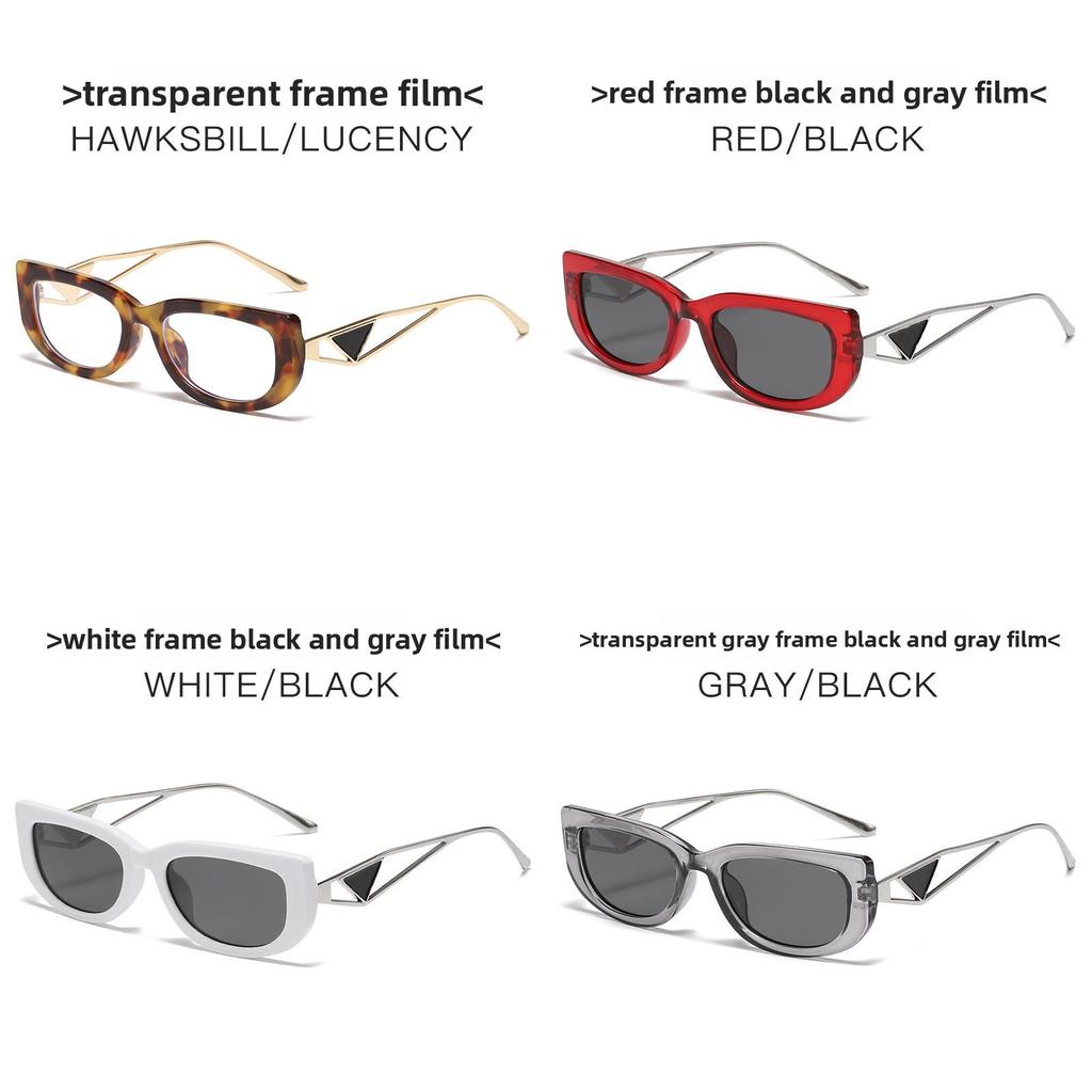 Vintage Cat Eye Sunglasses With Uv400 Protection For Fashionable Outdoor Wear