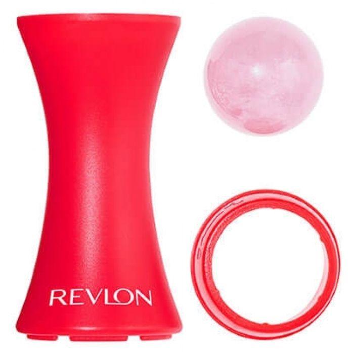 Roller De Massage - REVLON - Skin Reviving Roller - Pierre De Quartz Rose - Hypoallergénique - Peaux Sensibles