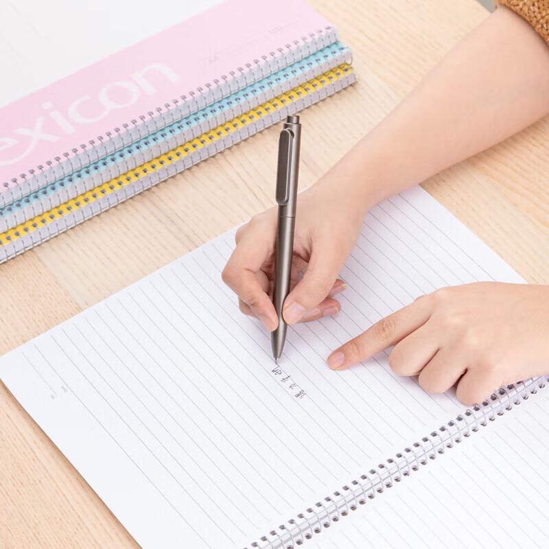 Deli A4 Spiral Softcover Notebook (6-Pack, 100 Sheets Each)