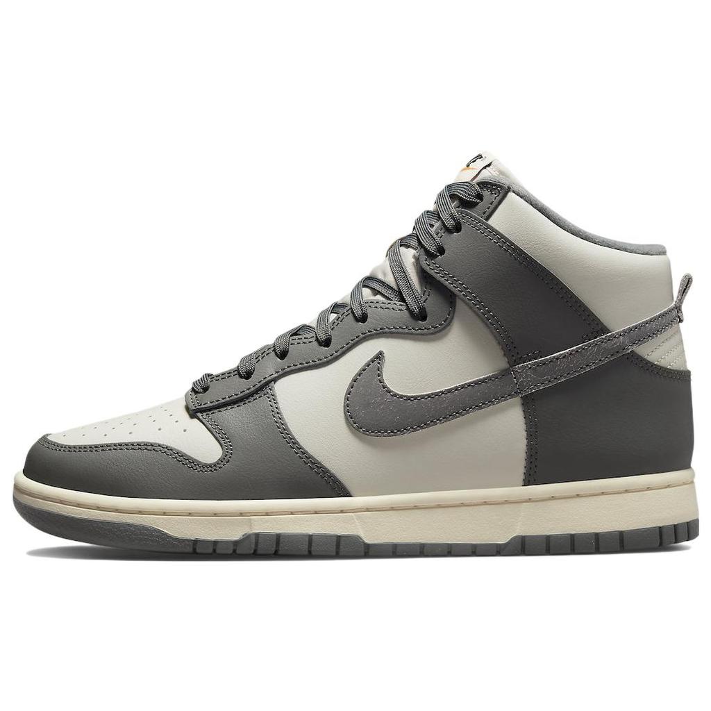 New Nike Dunk High Vintage Light Bone Grey DM0582-001