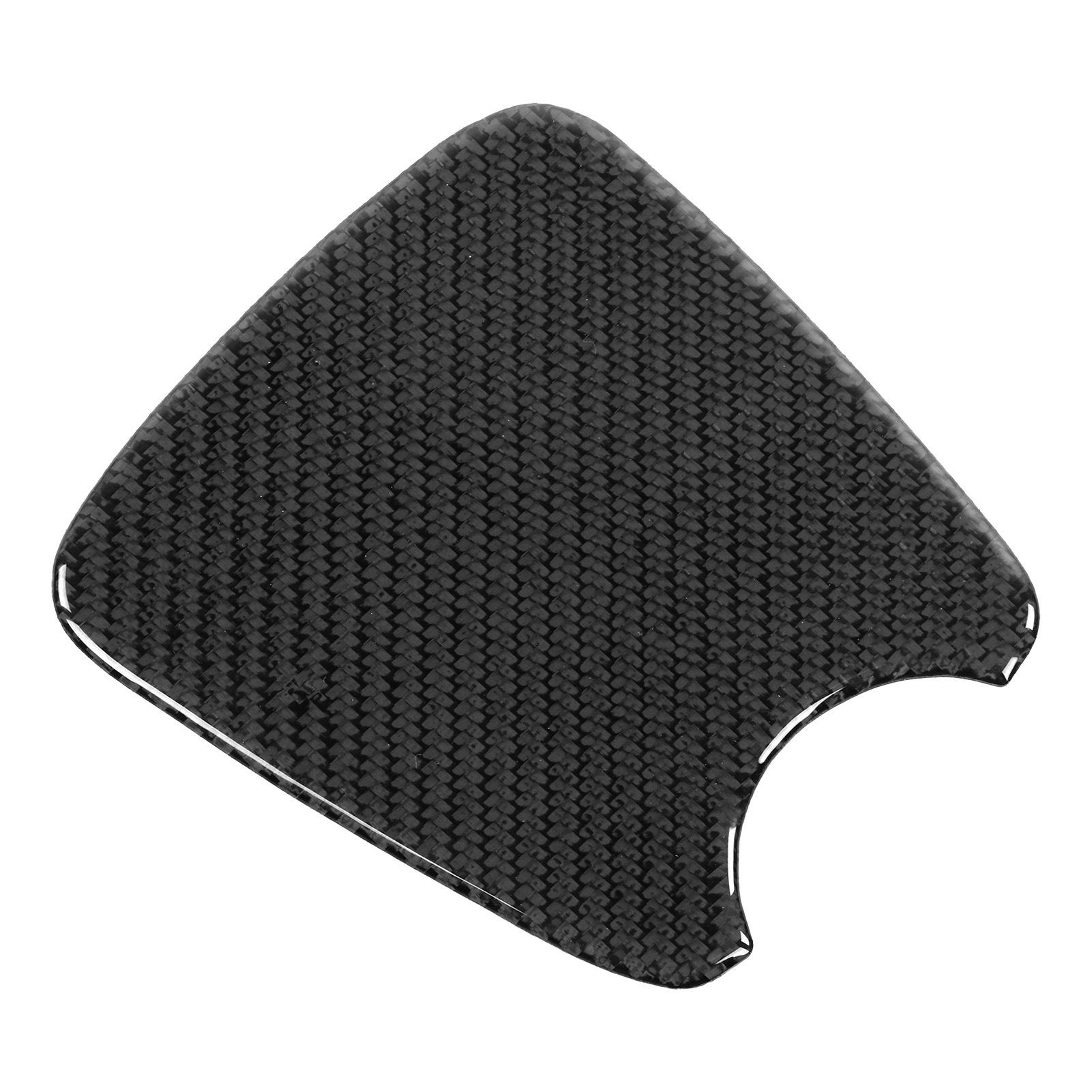Console Cup Holder Panel Trim Carbon Fiber Cover Sticker Fit for Prius 2012‑2015 LHD