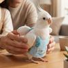 Adjustable Bird Flight Suit Breathable Escape Proof Parrot Flying Harness Anti-Bite Sun Protection Parrot Vest Suit Bird Walking