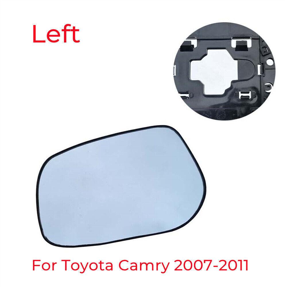 Left Driver Side Replacement Heated Mirror Glass 99205 For 2007-11 Toyota Camry