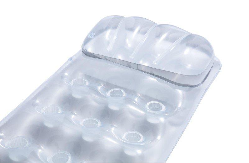 Nafukovací matrace s polštářem 188 x 71 cm Silver Deluxe Bestway 43024