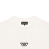 Emporio Armani Ss24 Eagle Logo Patch Crew Neck Thick Pullover Short Sleeve T-Shirt Men T-Shirt Off-White 3D1T6Z-1J6IZ-0103