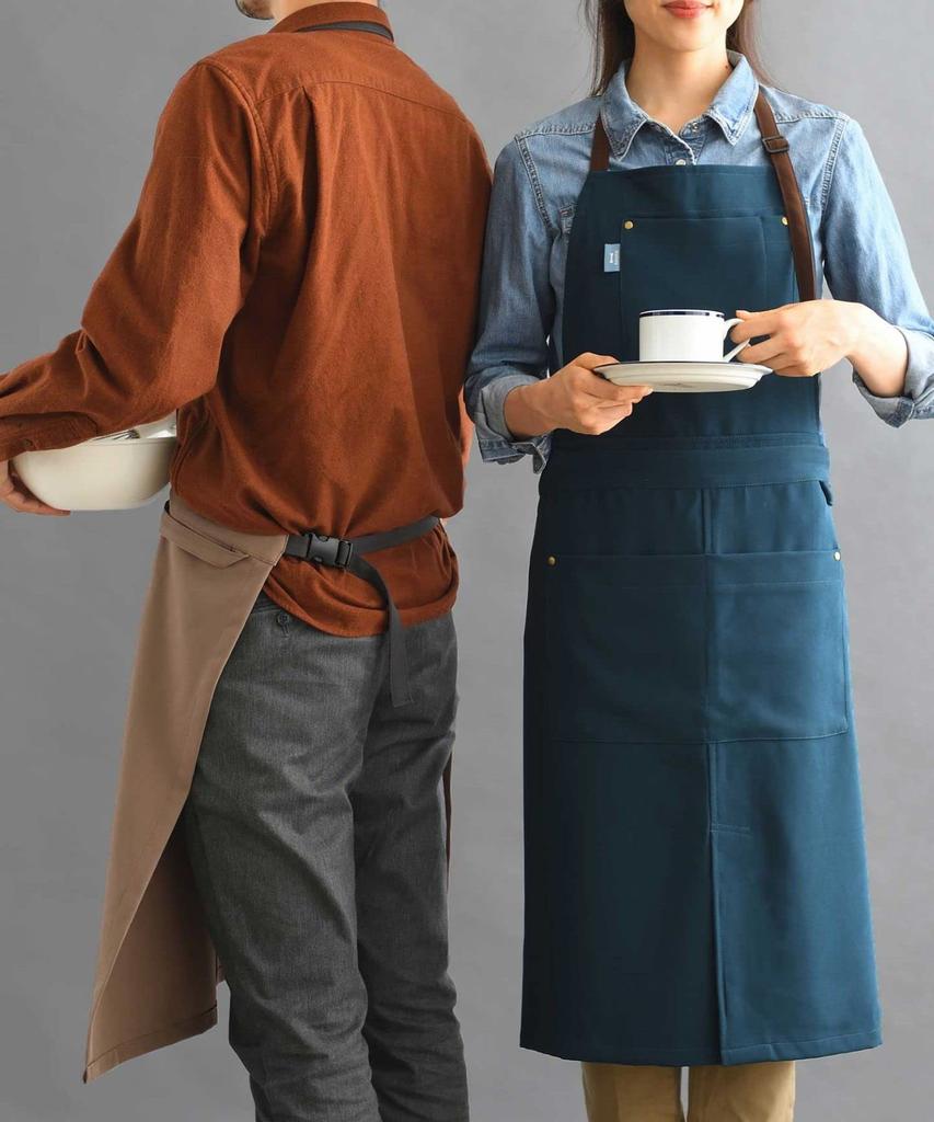 BRUNO Switchron Cafe Apron, Blue, No Size, BHK287-DPBL