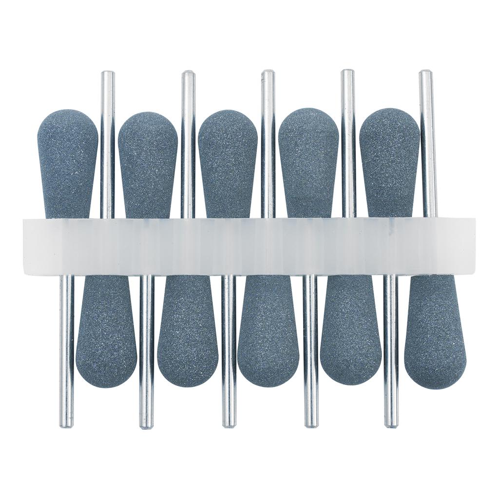 10Pcs/Lot 2.35mm Dental Silicone Rubber Polishers Burs Grinding Heads HP Shank Drill Rotary Teeth Whitening Dentist Tool