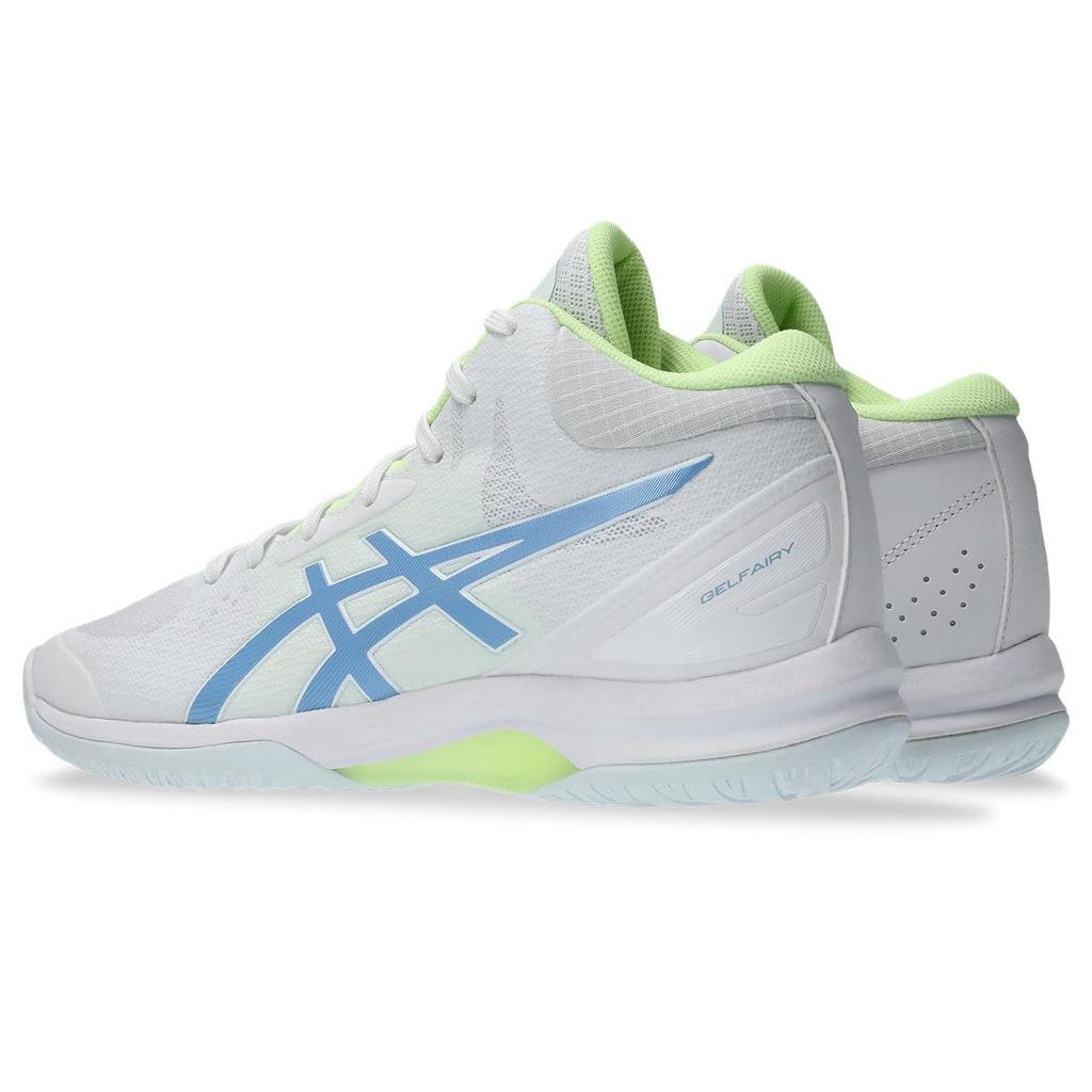 ASICS LADY GELFAIRY 9 Basketball Shoes Unisex Size 104 2E 1062A007, Adult, (White/Blue Bliss), 26.0 cm,