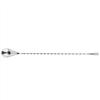 1Pc Stainless Steel Cocktail Spoon Beverage Coffee Mixing Layering Tool with Long Handle