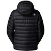 The North Face W Down Hooded, Womens black Jacket
