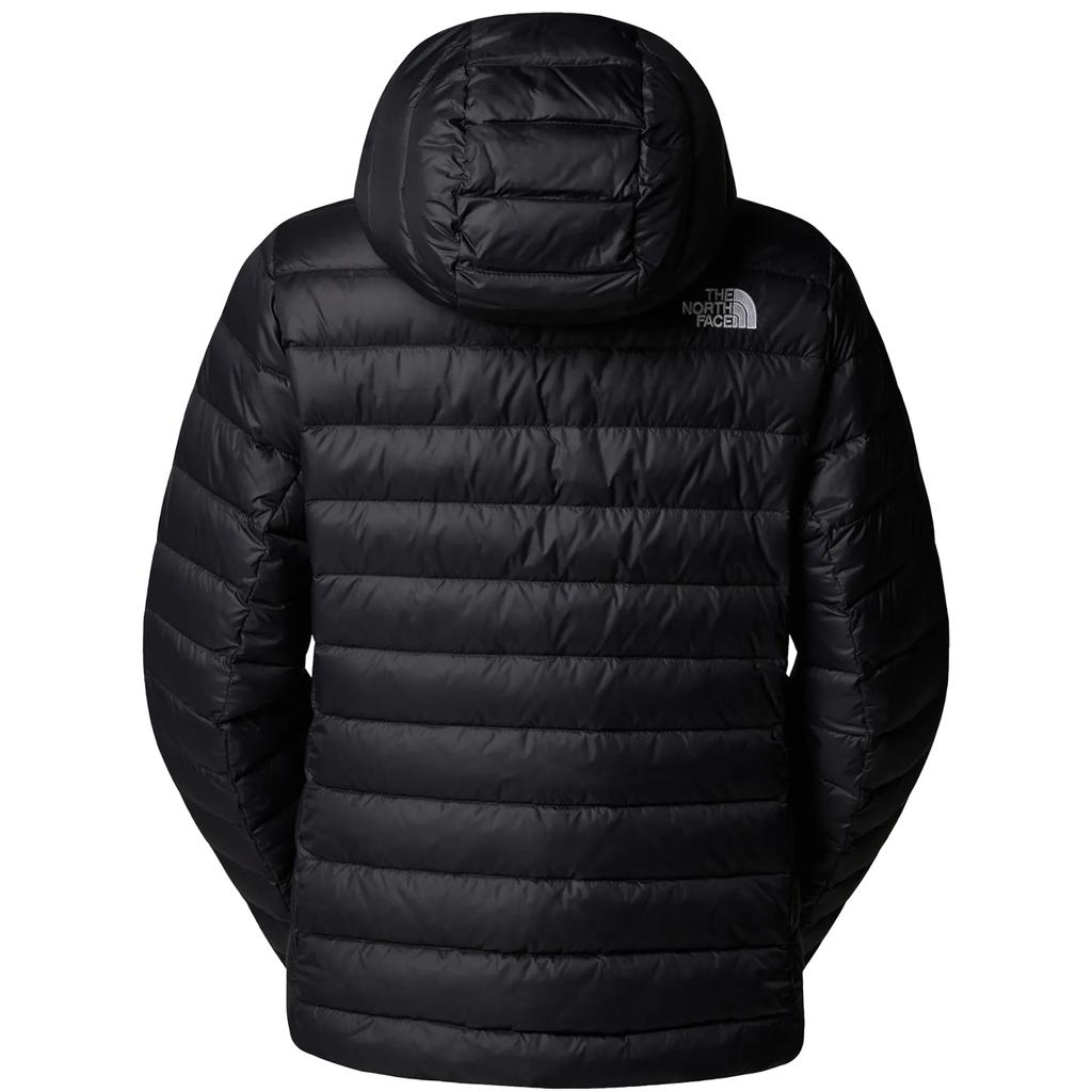The North Face W Down Hooded, Womens Black Jacket