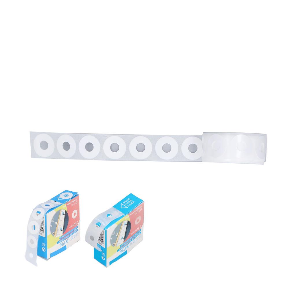 Hole Punch Reinforcers Stickers  Production PVC Waterproof Simple  Reinforcement Labels