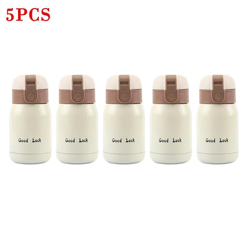 Mini Thermos Cup 200ml/360ml Pocket Cup Stainless Steel Thermal Coffee Mug Vacuum Flask Insulated Hot Water Bottle Kids Gift