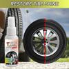 Auto Tire Shine Spray Car Wheel Tire Cleaning Refurbishing Car Waxing Tire Polish Tire Maintenance Spray Tire Shine Cleaner