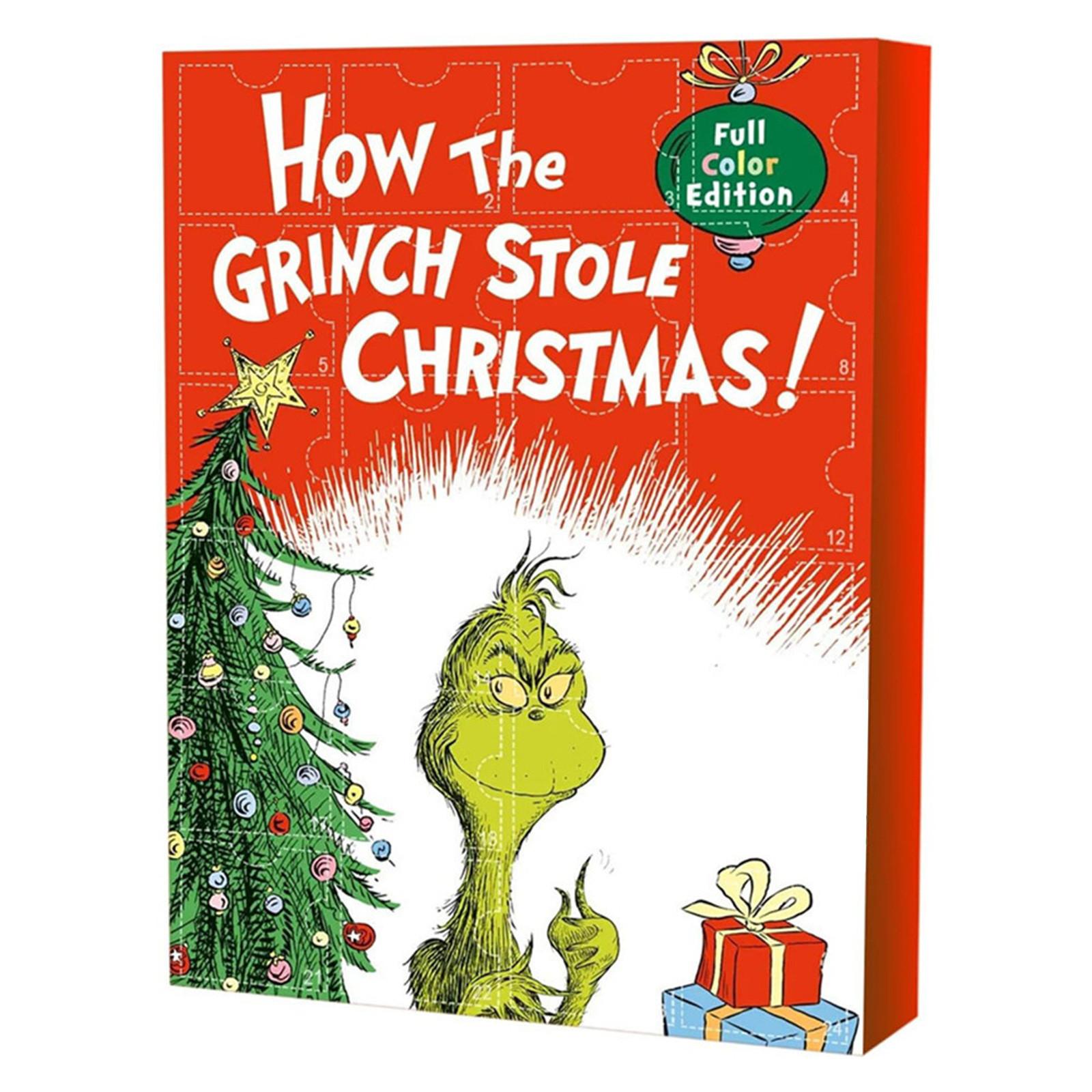 

Адвент-календарь содержит 24 подарка, рождественские милые фигурки кукольный адвент-календарь, календарь обратного отсчета с игрушками-сюрпризами, рождественский коллекционный One Size