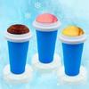 Silicone Smoothies Squeeze Cup Quick-Frozen Slushy Maker Cup Portable Ice Cream Maker Cups  Kitchen
